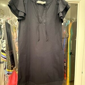 2 Vineyard Vines performance dresses. One black one navy